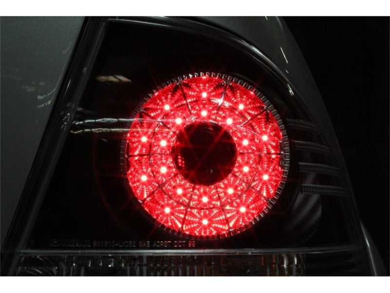 Spyder Lexus IS 300 01-05 LED Tail Lights Black ALT-YD-LIS300-LED-BK Tail Lights SPYDER