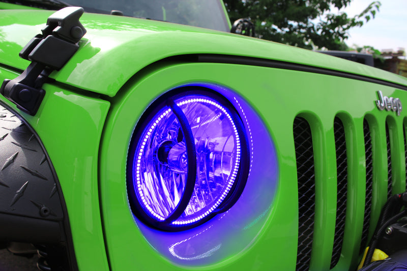 Oracle 07-16 Jeep Wrangler JK SMD HL - ColorSHIFT w/ BC1 Controller Headlights ORACLE Lighting