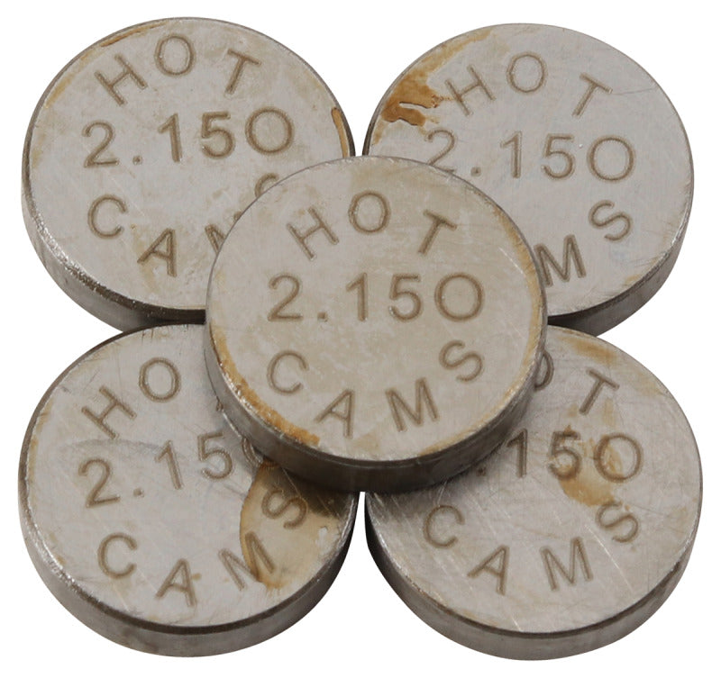 Hot Cams Shim Kits 2.150mm Thickness - 5 Pack Valves Hot Cams