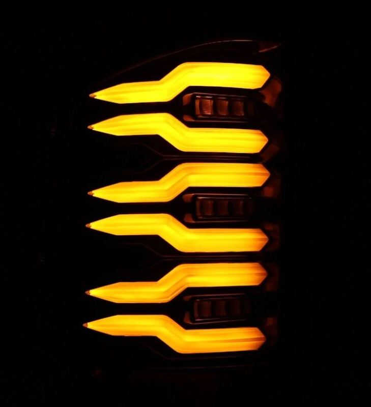 AlphaRex 07-13 Chevrolet Silverado 1500 (Ex. Hybrid Models) LUXX-Series LED Tail Lights Alpha-Black Tail Lights AlphaRex