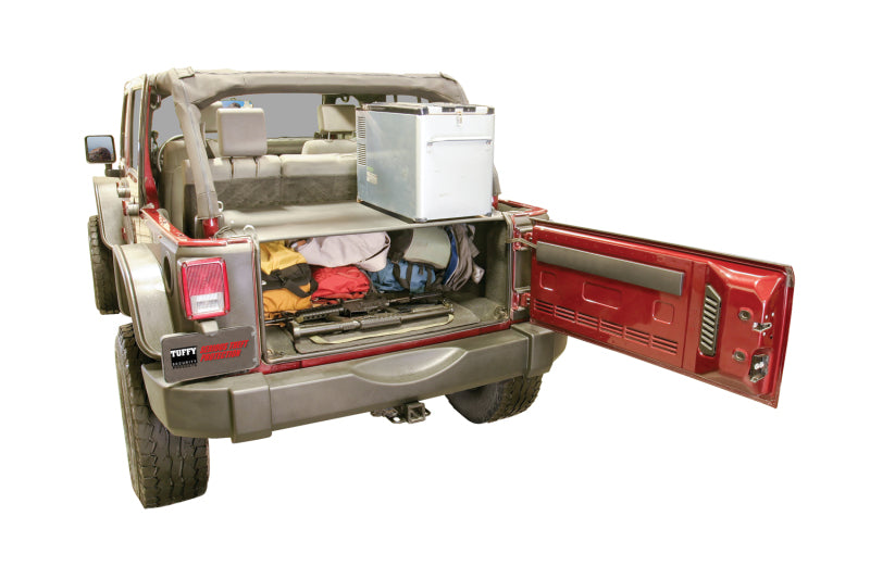 Tuffy Jk Unlimited Tailgate Enclosure- Blk 0710 Jk 4Dr Cargo Boxes & Bags Tuffy Products