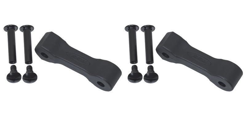 Kentrol 97-06 Jeep Wrangler TJ Replacement Hood Catch Rubbers Pair - Textured Black Hoods Kentrol