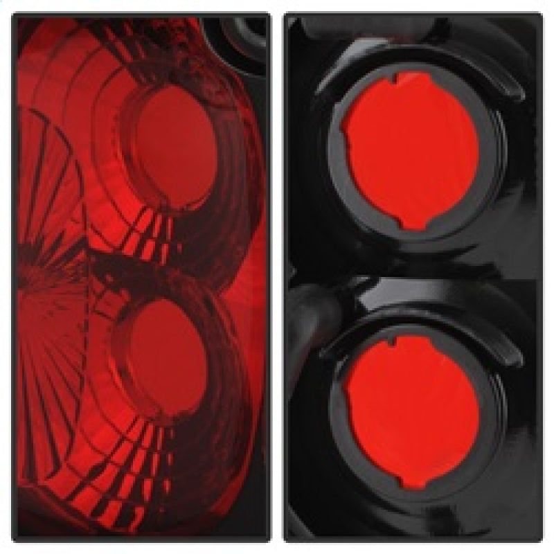 Spyder Toyota Tacoma 95-00 Euro Style Tail Lights Black ALT-YD-TT95-BK Tail Lights SPYDER