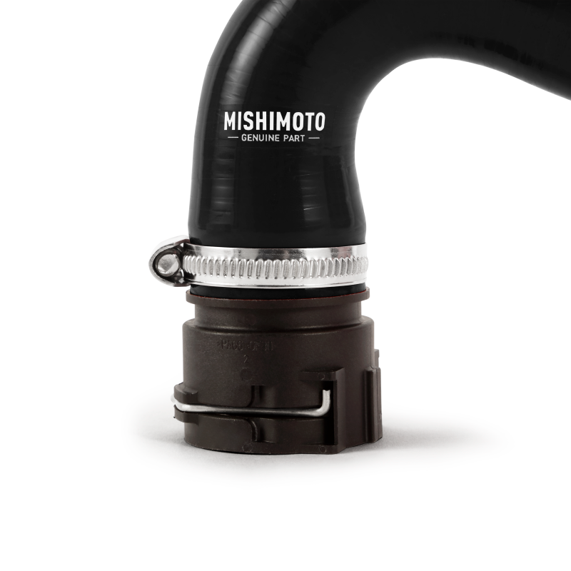 Mishimoto 2012+ Fiat 500 Abarth/Turbo Black Silicone Radiator Hose Kit Hoses Mishimoto