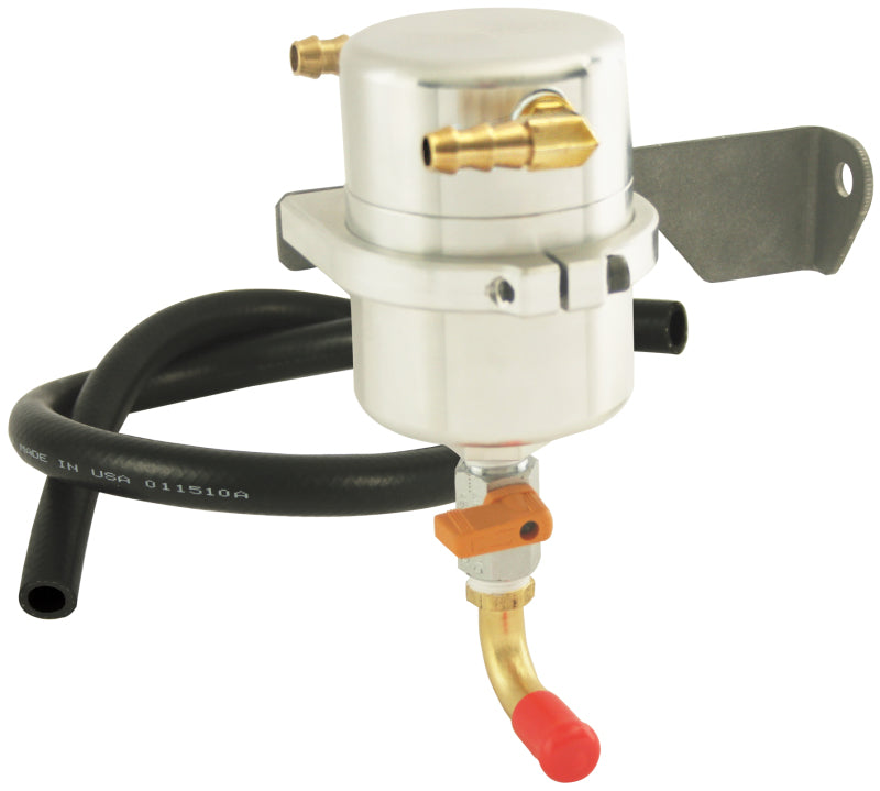 Moroso 09-Up Dodge/RAM Truck 5.7L Hemi Air/Oil Separator Catch Can - Billet Aluminum Oil Catch Cans Moroso