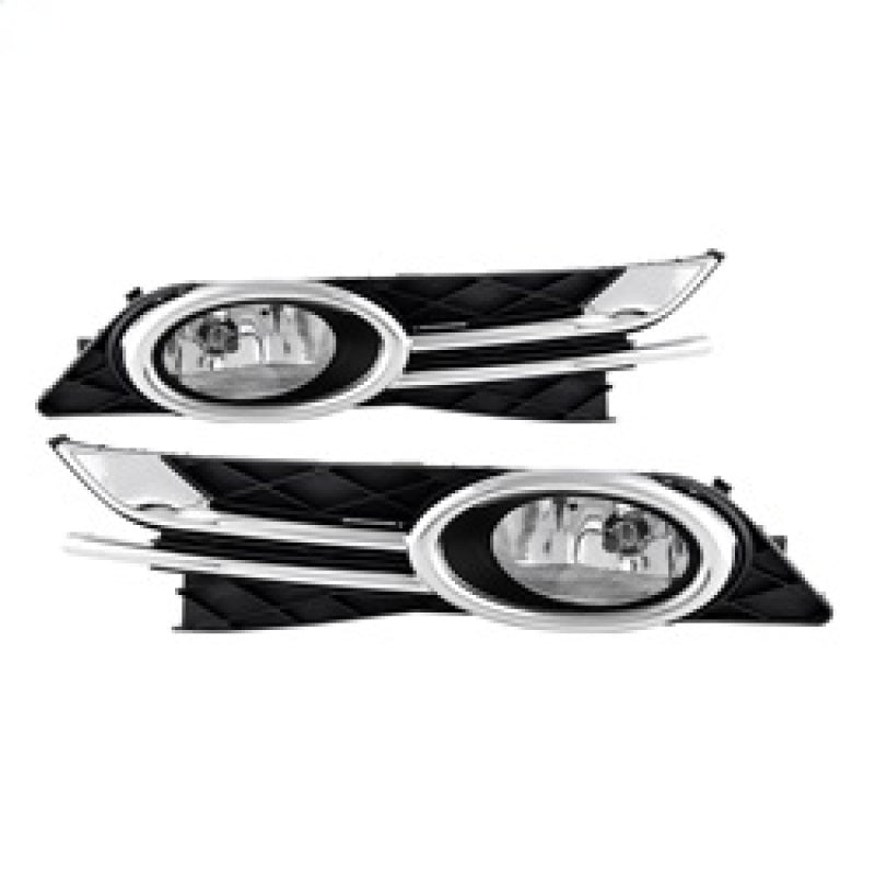 Spyder Honda Odyssey 2015-2016 OEM Fog Light W/Switch- Clear FL-CL-HODY2014-C Fog Lights SPYDER
