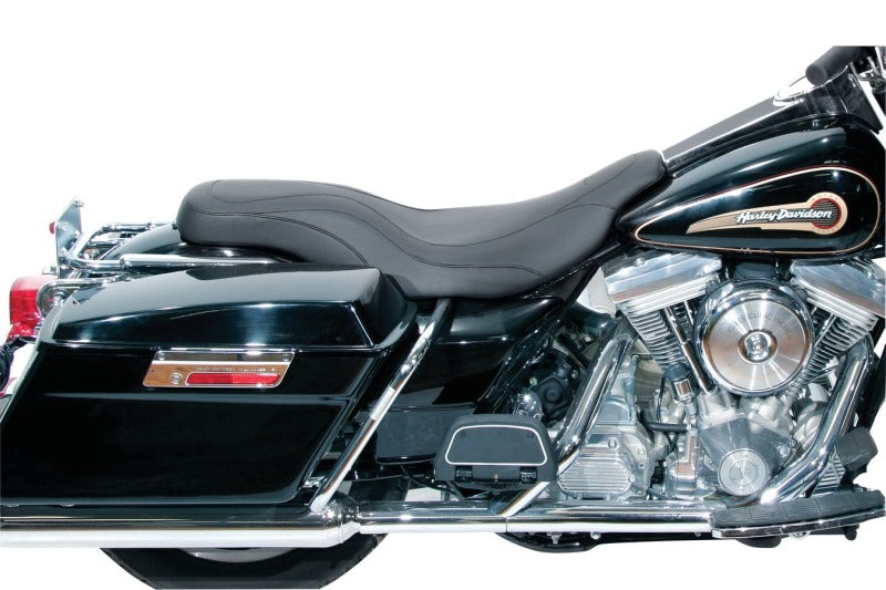 Mustang 97-07 Harley Electra Glide, Road Glide DayTripper 1PC Seat - Black One-Piece Motorcycle Seats Mustang Motorcycle