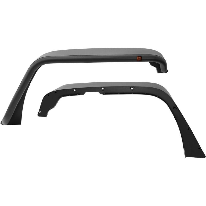 Westin/Snyper 07-17 Jeep Wrangler Tube Fenders - Front - Textured Black Fenders Westin