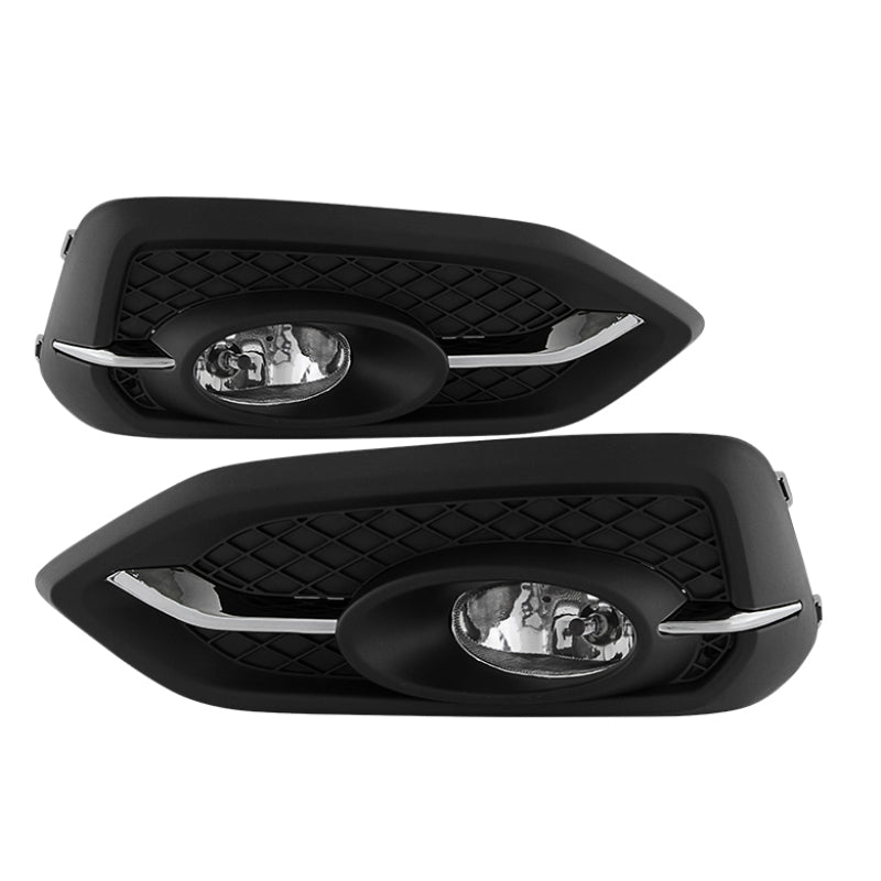 Spyder Honda Civic 2014-2015 2Dr/Coupe (EX Model Only)OEM Fog Light W/Switch- Clear FL-HC2014-2D-C Fog Lights SPYDER