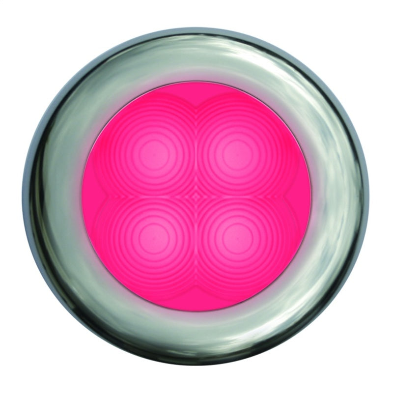 Hella Courtesy Lamp Rnd Red Md12 Ss Rim 2Xt Work Lights Hella