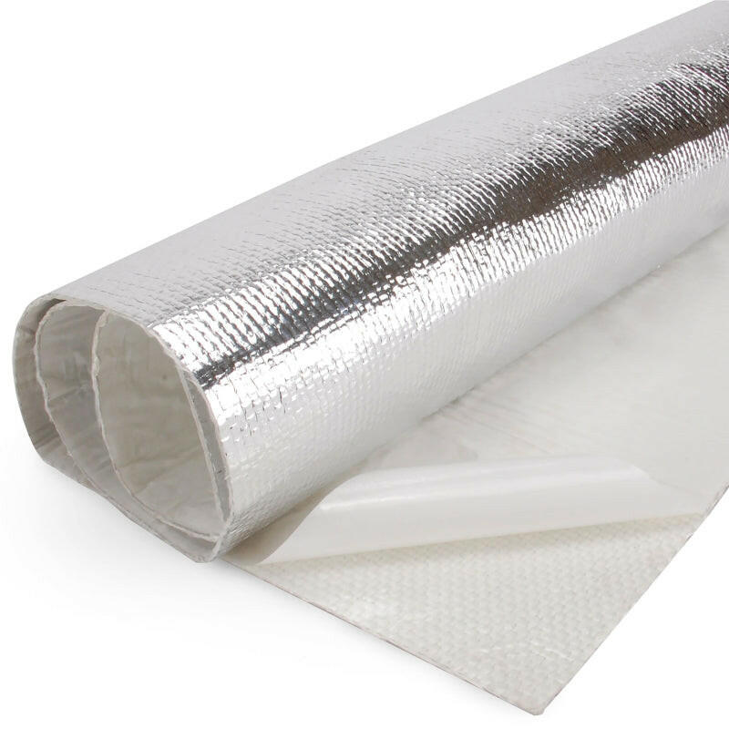 DEI Heat Screen 36in x 20in - Mylar Radiant Glass Fiber Matting w/Adhesive Backing Thermal Wrap DEI