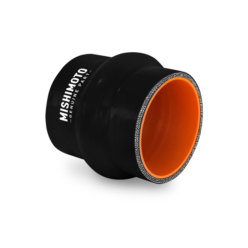 Mishimoto 2.75in. Hump Hose Silicone Coupler - Black Silicone Couplers & Hoses Mishimoto