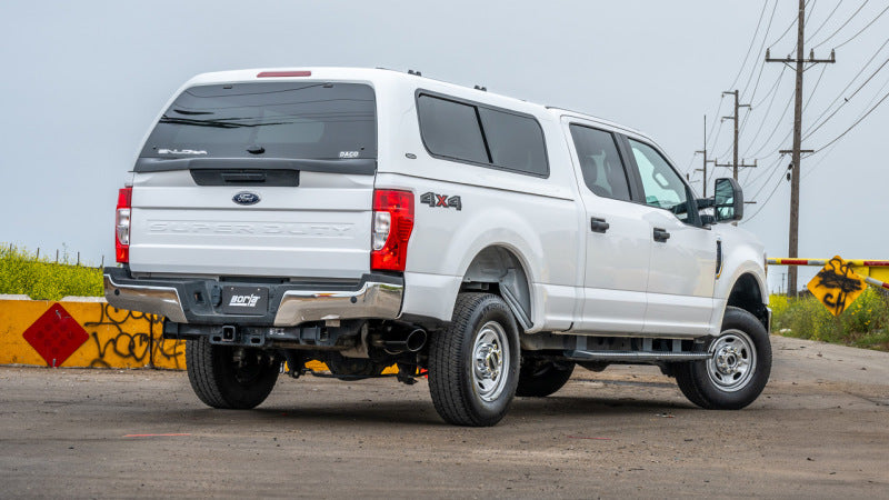 Borla 17-22 Ford F-250/F-350 SD 6.2L V8 2+4WD (Non-Dually) 2.75in ATAK Catback Exhaust - Blk Chrome Catback Borla