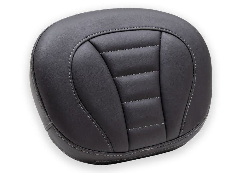 Mustang 08-21 Harley Road King, 08-23 Street Glide Trike Sissy Bar Pad (12 inch x 9 inch) - Black Sissy Bar Pads Mustang Motorcycle