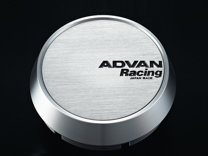Advan 73mm Middle Centercap - Silver Alumite Wheel Center Caps Advan