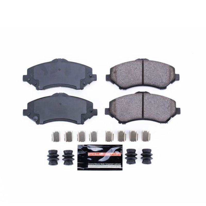 Power Stop 08-16 Chrysler Town & Country Front Z23 Evolution Sport Brake Pads w/Hardware Brake Pads - Performance PowerStop