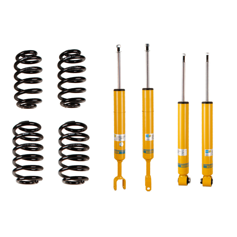 Bilstein B12 2004 Audi A4 Quattro Avant Front and Rear Suspension Kit Shock & Spring Kits Bilstein