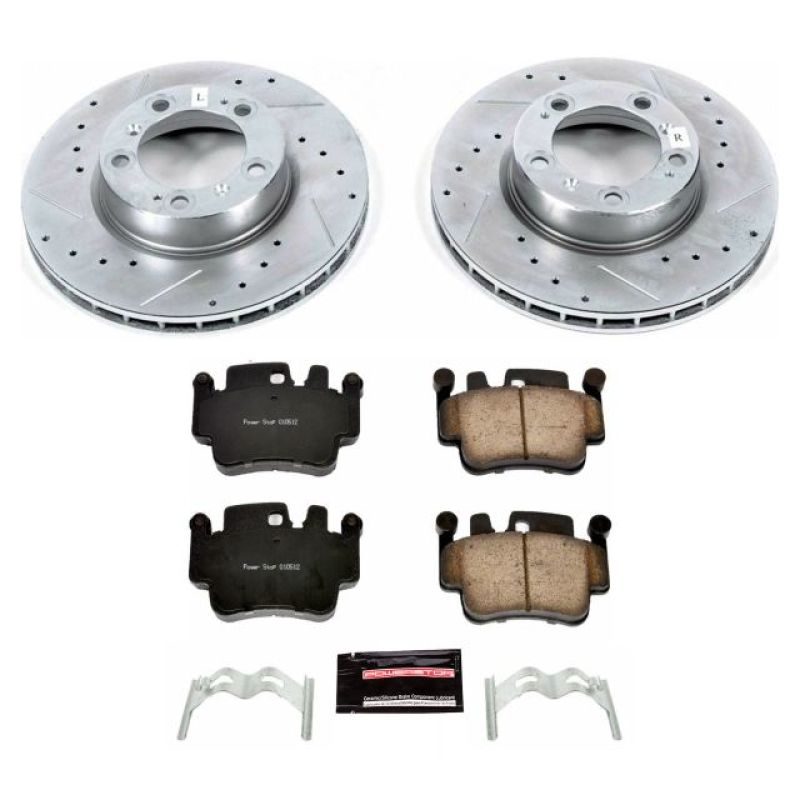 Power Stop 99-05 Porsche 911 Front Z23 Evolution Sport Brake Kit Brake Kits - Performance D&S PowerStop