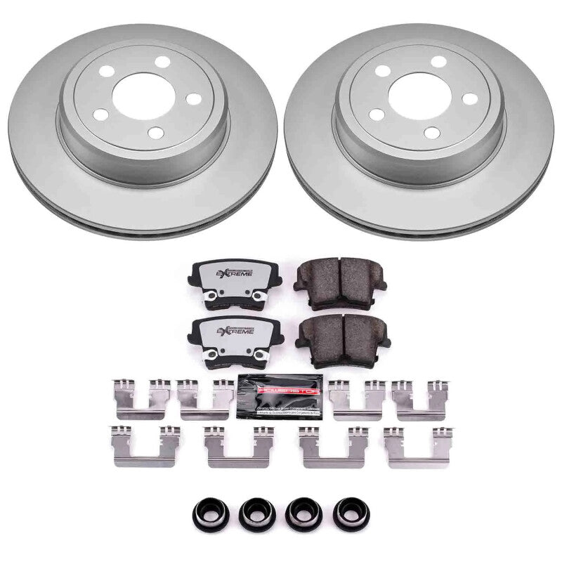 Power Stop 05-23 Chrysler 300 Rear Z26 Coated Brake Kit Brake Kits - Performance D&S PowerStop