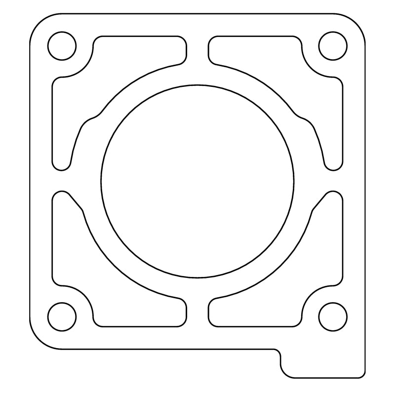 Cometic Ford 302 5.0L .031in Fiber Throttle Body Gasket - 1986-1993 Gasket Kits Cometic Gasket