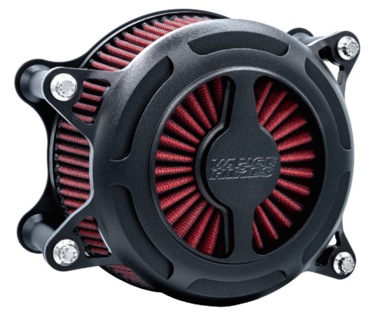 Vance & Hines HD Touring 08-16 VO2 Blade Air Intake Black Air Filters - Direct Fit Vance and Hines