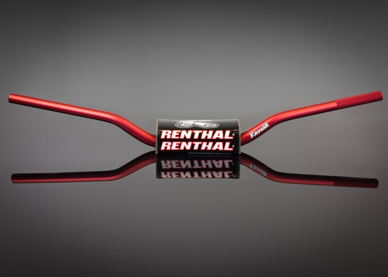 Renthal 18+ Honda CRF/ 21+ Kawasaki KX MX/ Enduro Fatbar - Red Handlebars Renthal