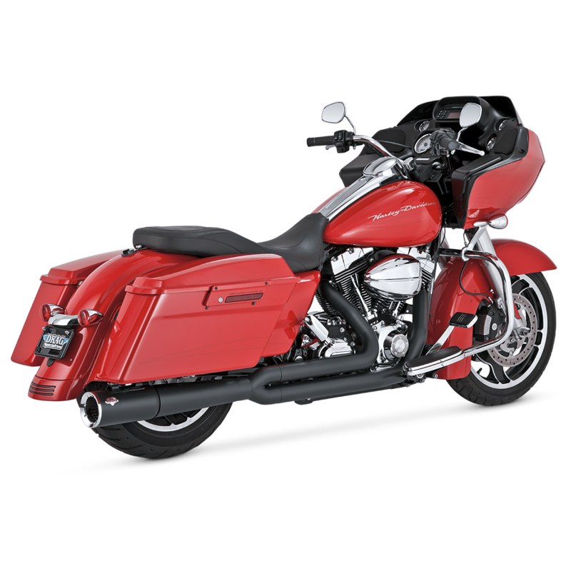 Vance & Hines Pro Pipe Black/Chrome Comp Baffle Exhaust Adapters Vance and Hines