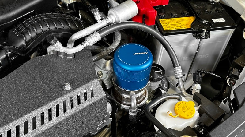PERRIN 15-25 Subaru WRX & 13-25 BRZ/FR-S/86/GR86 Oil Filter Cover - Blue Oil Filters Perrin Performance