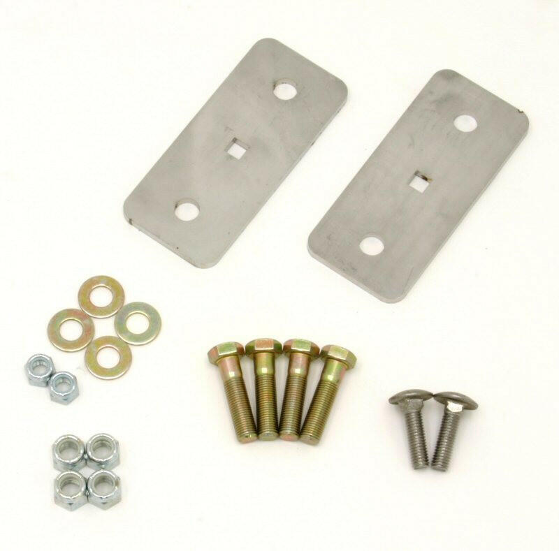 BMR 05-14 S197 Mustang Sway Bar Relocation Kit - Bare Sway Bar Brackets BMR Suspension