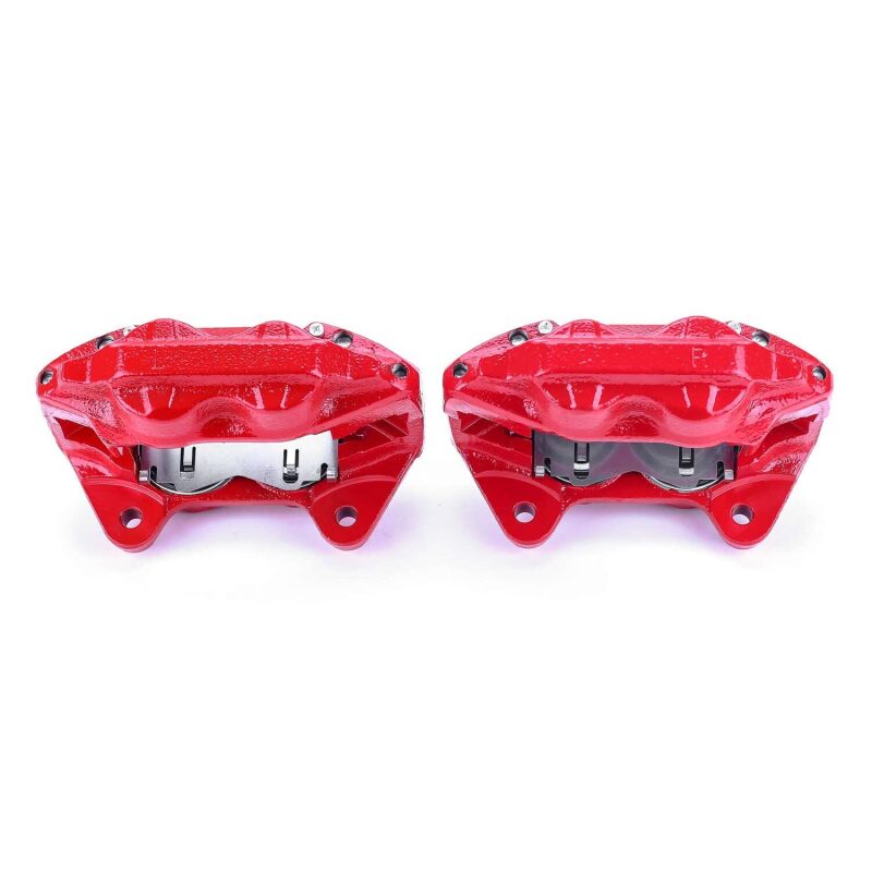 Power Stop 03-07 Lexus LX470 Front Red Calipers w/o Brackets - Pair Brake Calipers - Perf PowerStop