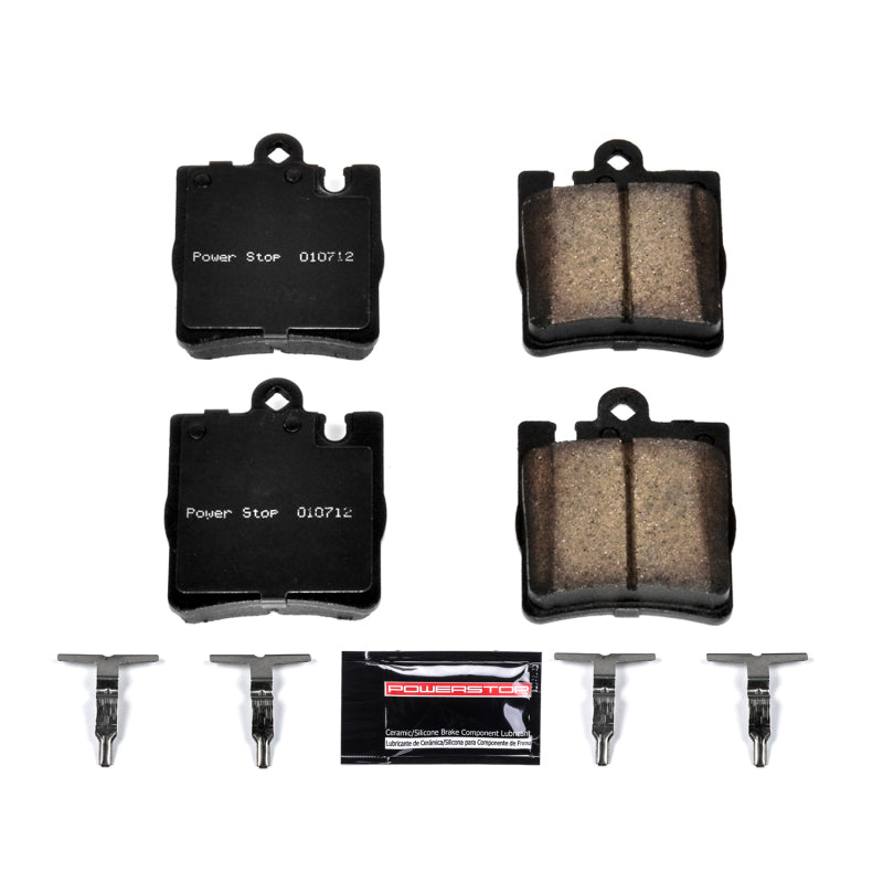 Power Stop 03-07 Mercedes-Benz C230 Rear Z23 Evolution Sport Brake Pads w/Hardware Brake Pads - Performance PowerStop