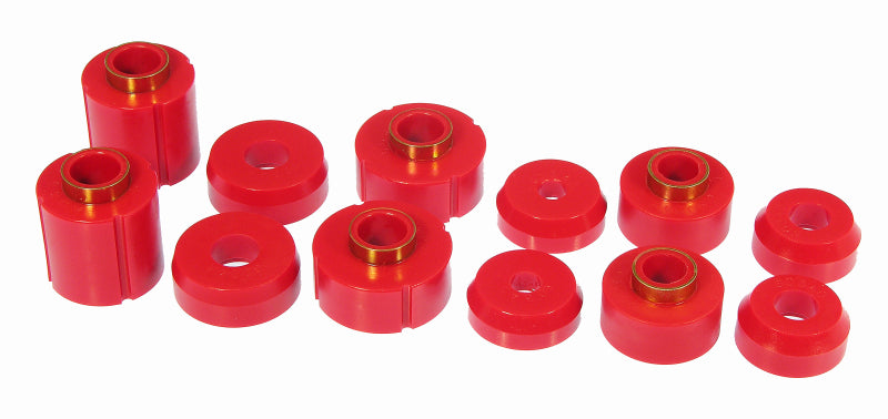 Prothane 83-97 Ford Ranger Body Mount - Red Bushing Kits Prothane