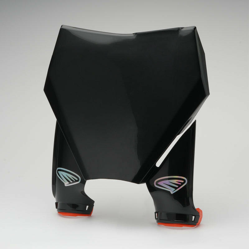 Cycra 23+ KTM 125-450 SX/XC/SX-F/XC-F Stadium Number Plate - Black Plastics Cycra