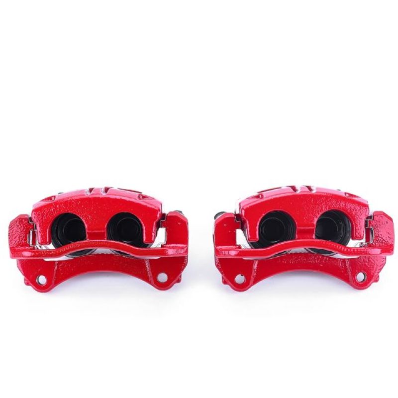 Power Stop 05-06 Chevrolet Equinox Front Red Calipers w/Brackets - Pair Brake Calipers - Perf PowerStop