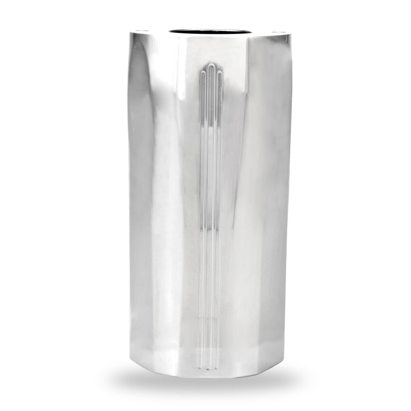 Performance Machine Tech Slider Cover Set - Chrome Fork Assemblies Performance Machine