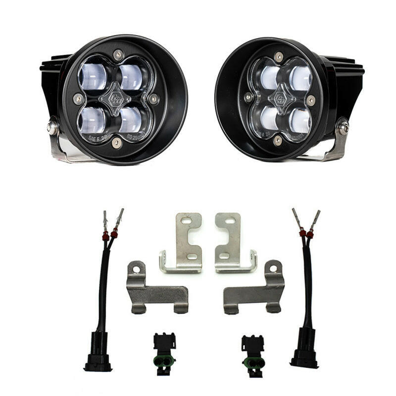 Baja Designs 12-21 Toyota Tacoma/Tundra/4Runner(Excl Limited) Squadron-R Fog Pocket Light Kit Fog Lights Baja Designs