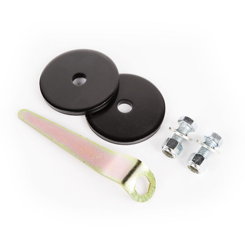 Rugged Ridge Rear Coil Spring Retainer Set 07-18 Jeep Wrangler JK Coilover Springs Rugged Ridge