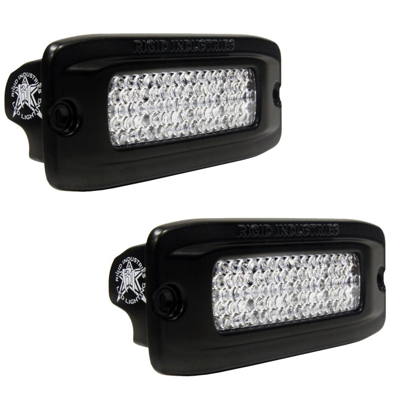 Rigid Industries SRQ - Flush Mount - Diffused - Back Up Light Kit Light Bars & Cubes Rigid Industries