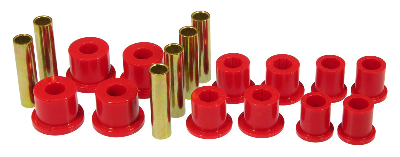 Prothane 89-95 Ford Ranger Spring & Shackle Bushings - Red Bushing Kits Prothane