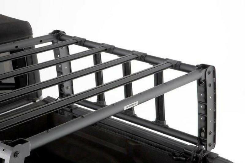 Go Rhino 19-21 Jeep Gladiator XRS Overland Xtreme Rack - Black Truck Bed Rack Go Rhino