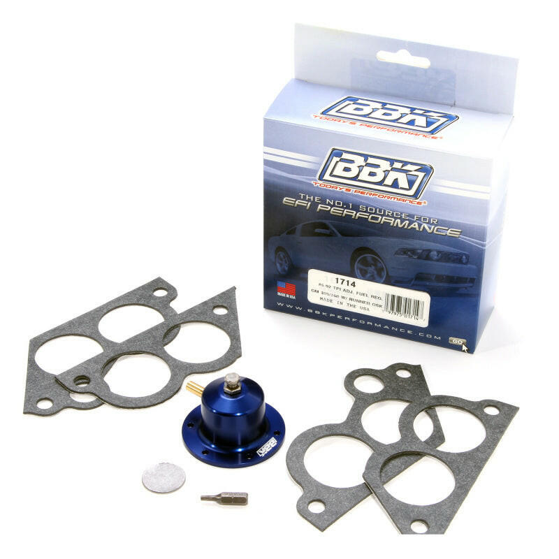 BBK GM Tuned Port 305 / 350 Adjustable Fuel Pressure Regulator Kit Fuel Pressure Regulators BBK