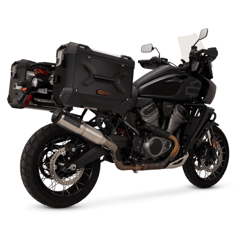 Vance & Hines HD 21-22 Pan America Hi-Output 450 S/O Slip-On Exhaust Motorcycle Slip-On Vance and Hines