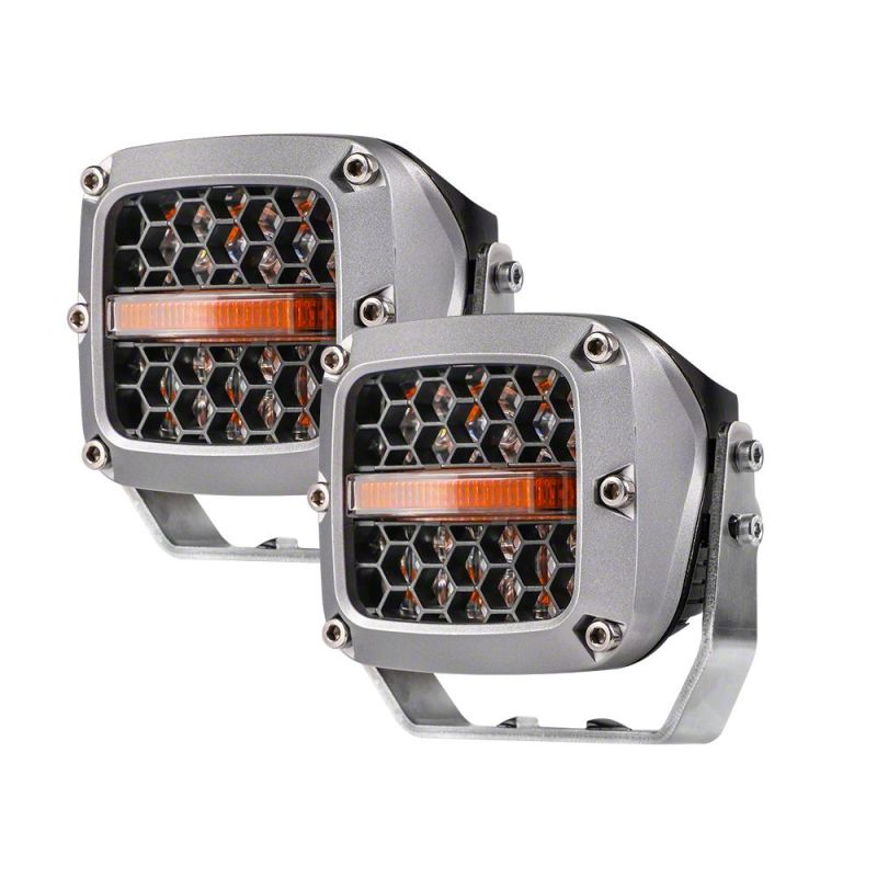 Raxiom Axial Series 4-In LED Work Lights Universal (Some Adaptation May Be Required) Light Bars & Cubes Raxiom