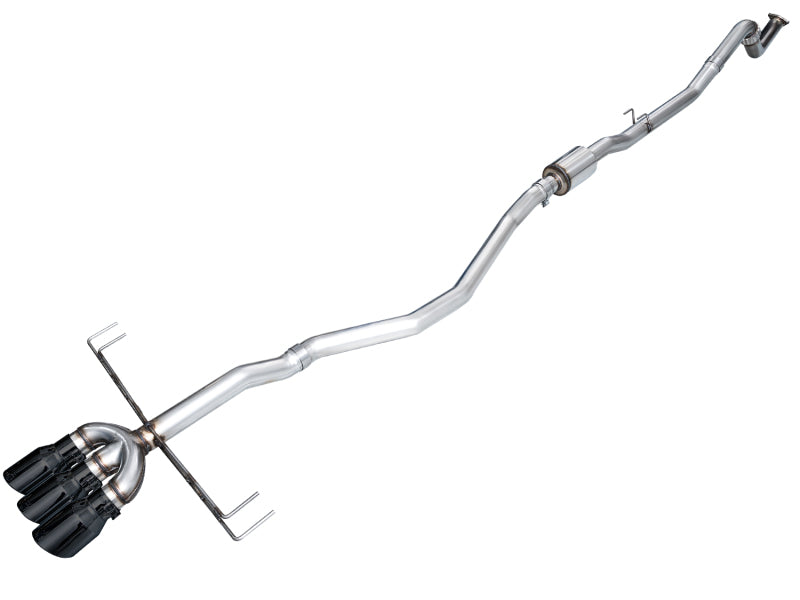 AWE Tuning 2024 Acura Integra Type S DE5 FWD Track Edition Exhaust w/ Triple Diamond Black Tips Catback AWE Tuning