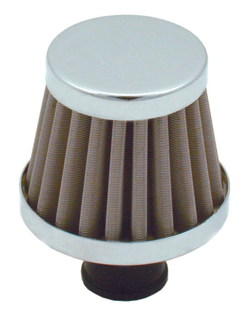 Spectre Breather Filter 10mm Flange / 2in. OD / 1-3/4in. Height - Stainless Steel Engine Breather Filters Spectre