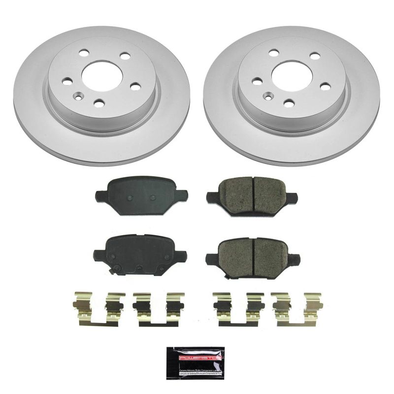 Power Stop 18-20 Buick Encore Rear Z17 Evolution Geomet Coated Brake Kit Brake Kits - Performance Blank PowerStop