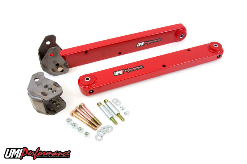 UMI Performance 64-72 GM A-Body Rear Lift Bar Set-Up-Weld-In Control Arms UMI Performance