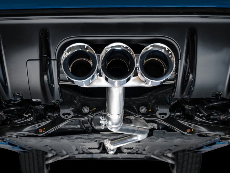 AWE Tuning 2023 Honda Civic Type R FL5 Track Edition Exhaust w/ Triple Chrome Silver Tips Catback AWE Tuning
