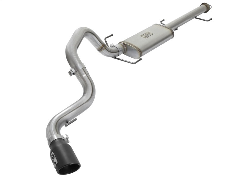 aFe MACH Force Xp 3in SS Cat-Back Single Side Exit Exhaust w/Black Tips 07-14 Toyota FJ Cruiser Catback aFe