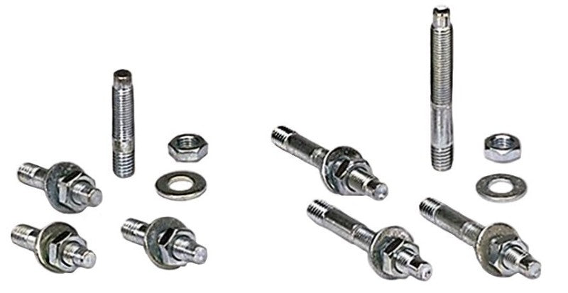 Moroso Carburetor Stud Kit For 1/2in Spacers Fittings Moroso